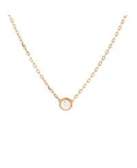 Pre-Owned Cartier Large Cartier D'Amour Pendant Necklace 18K White Gold with Diamond