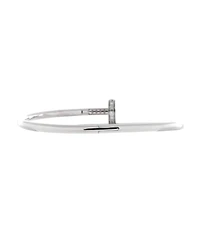 Pre-Owned Cartier Classic Juste un Clou Bracelet 18K White Gold with Diamonds