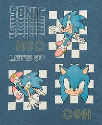 Sonic Little & Big Boys Short Sleeve T-Shirt