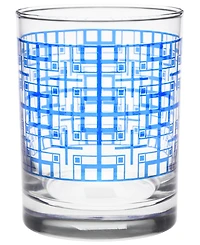 Frank Lloyd Wright Millard Block Double Old Fashioned Glasses, Set of 4