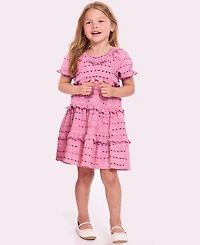 Bonnie Jean Toddler and Little Girls Ruffled Dress