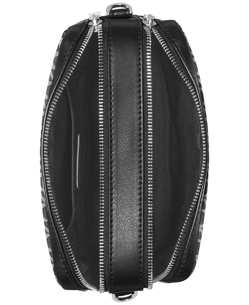 Michael Kors Bryant Medium Double-Zip Chain Camera Crossbody