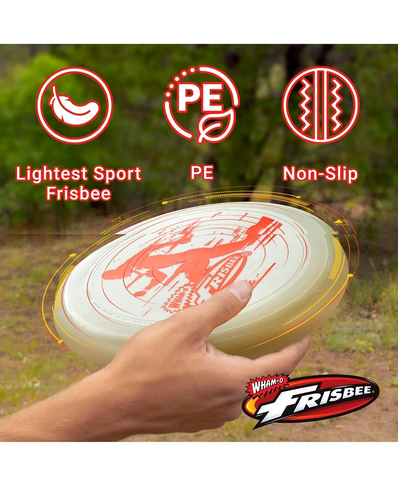 Wham-o Frisbee All Sport Disc 140g, 9.85 Inch, Durable and Non-Slip Grip for Outdoor Team Sports and Family Fun - 2 Pack