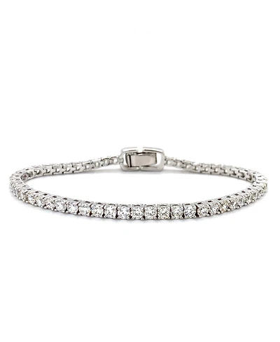 Anna Zuckerman Luxe G Color 5 Carat Tennis Bracelet Four Prong
