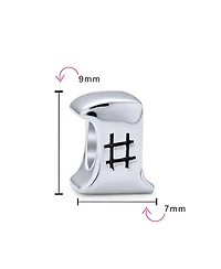 Bling Jewelry Winner First Place #1 Charm Bead Sterling Silver for European Bracelet