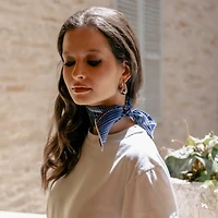 Fior di Loto - Silk Bandana for Women
