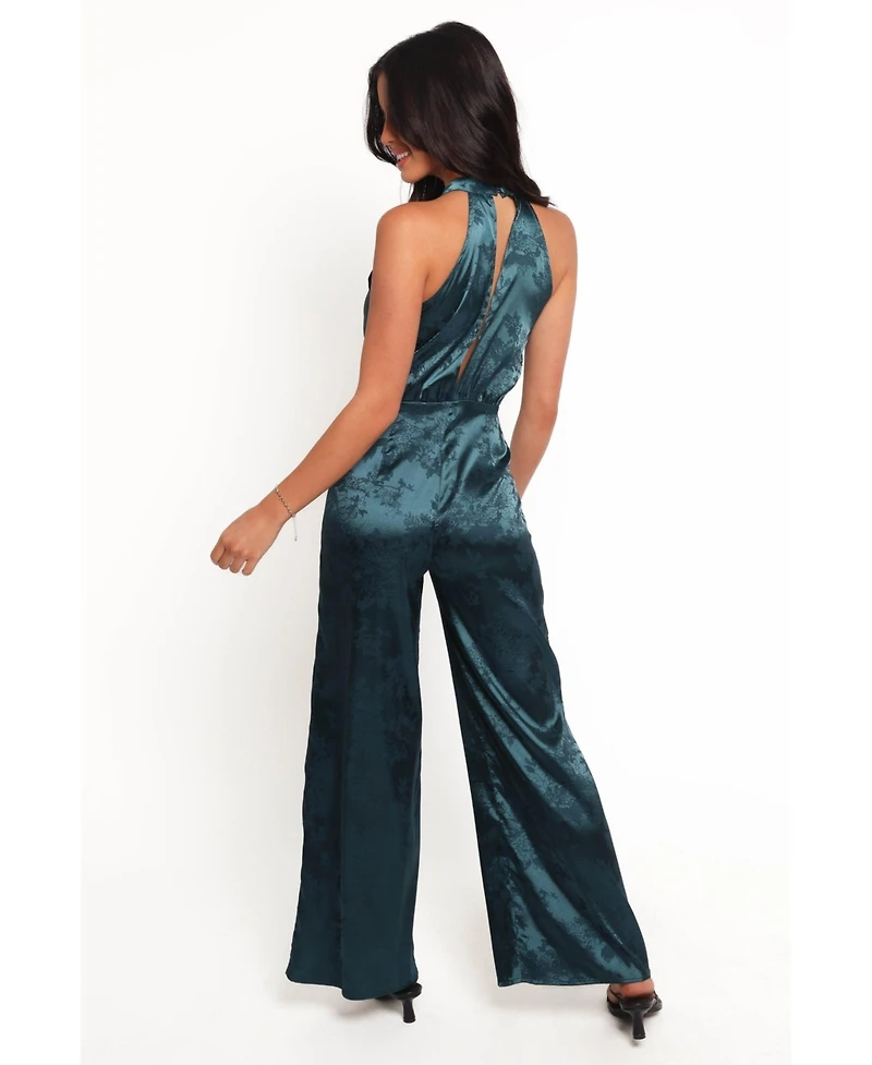 Petal and Pup Women's Shellbie High Neck Jumpsuit