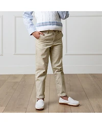 Hope & Henry Little and Big Boys' Organic Skinny Stretch Twill Chino Pant