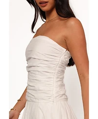 Petal and Pup Nell Strapless Maxi Dress