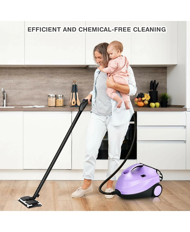 2000W Heavy Duty Multi-purpose Steam Cleaner Mop with Detachable Handheld Unit