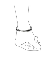 Bling Jewelry Stackable 8MM Black Carbon Fiber Inlay Flat Bangle Bracelet Silver Tone Stainless Steel 8 Inch