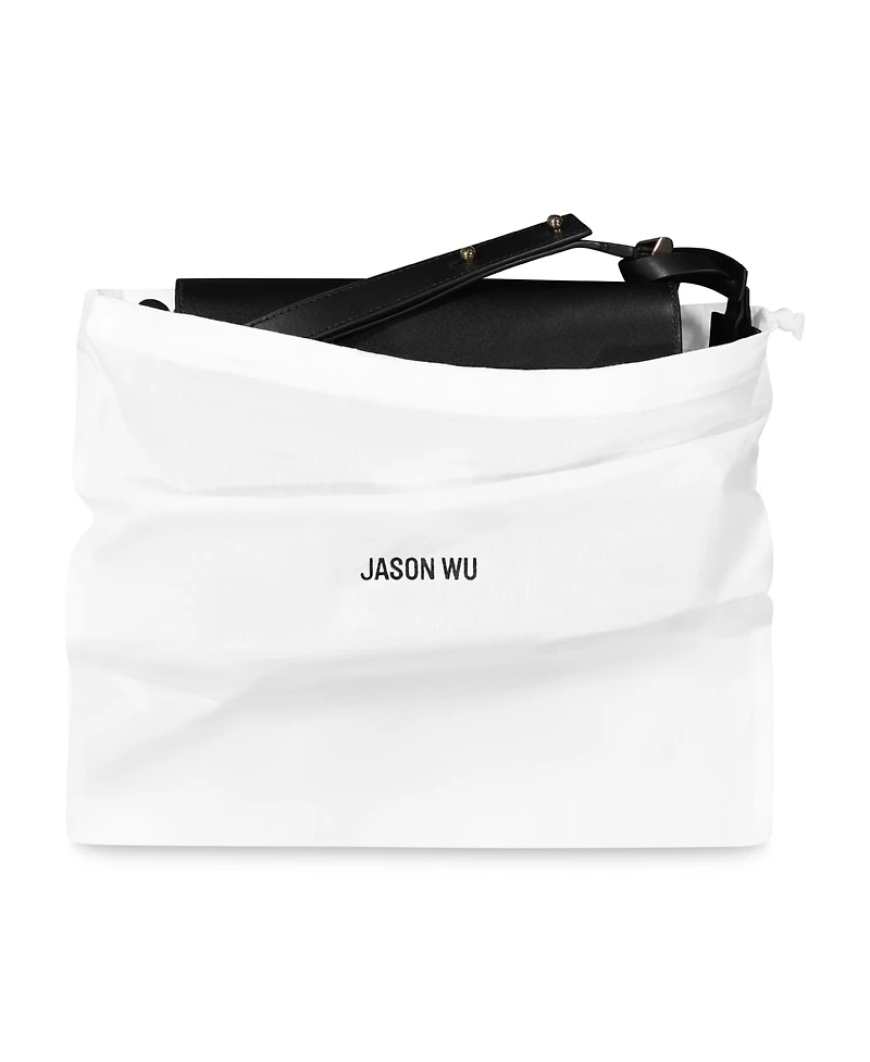 Jason Wu Black Shoulder Bag, Grape