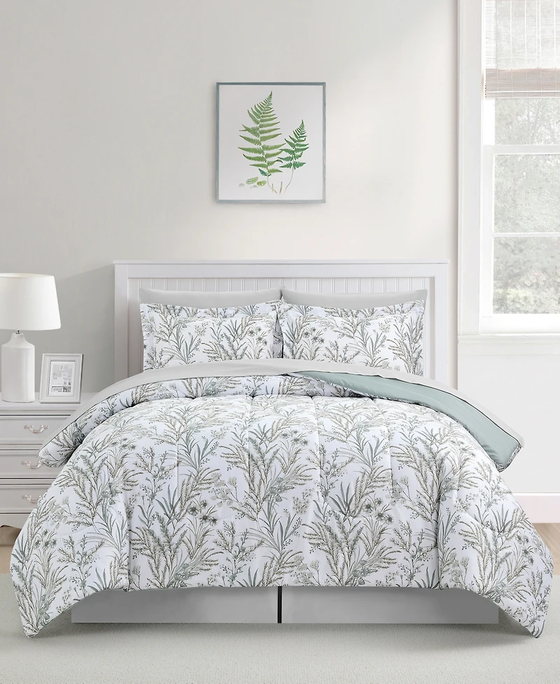 Sunham Naples Floral 8-Pc. Comforter Sets