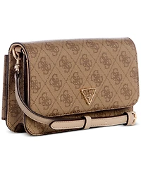 Guess Noelle Ii Mini Flap Logo Crossbody Bag