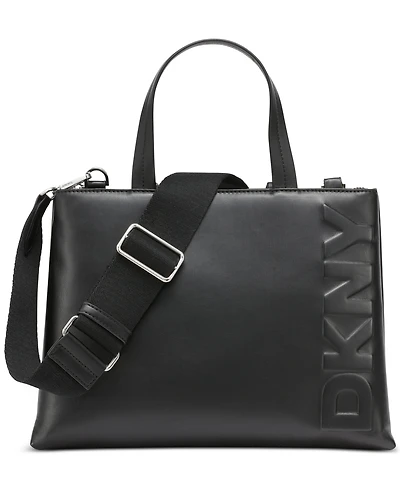 Dkny Tinsley Faux-Leather Logo Satchel