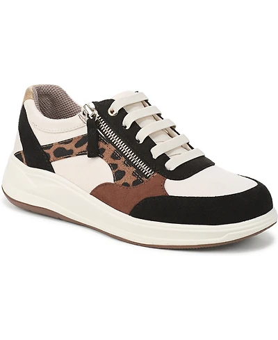 LifeStride Women's Teamplayer Washable Round Toe Slip On Sneakers