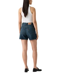 Levi's Women's Cotton Cinch-Waist Denim Shorts