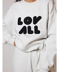 Lovall Women's All Szn Oversized Sweatshirt