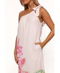 Petal and Pup Women's Reagan One Shoulder Midi Dress