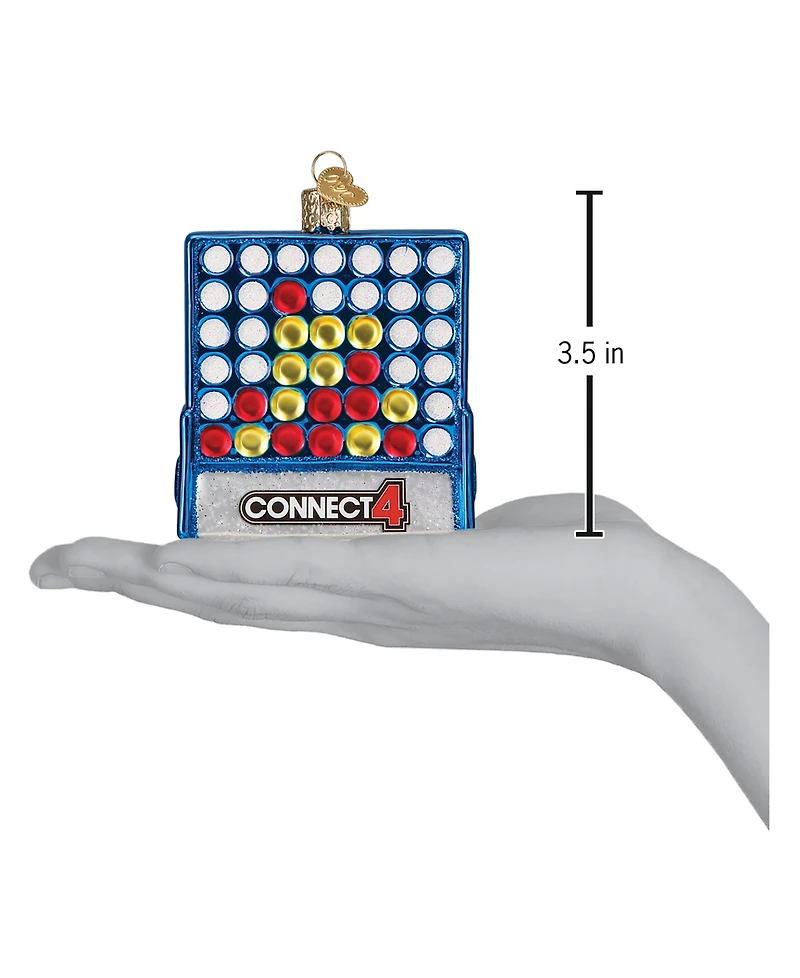 Old World Christmas 3.5" Hasbro Connect 4 Ornament