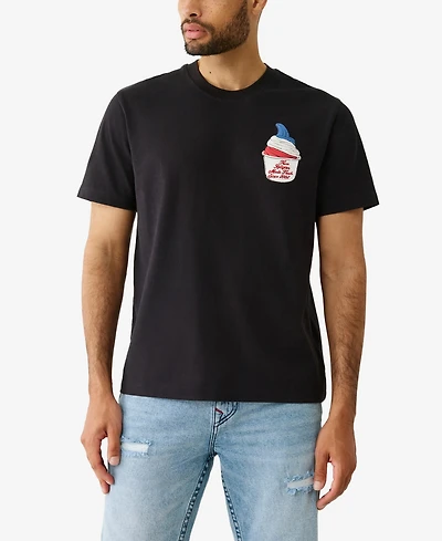 True Religion Men's Short Sleeve Made Fresh T-Shirt