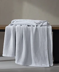 Calvin Klein Honeycomb Cotton Woven Blanket