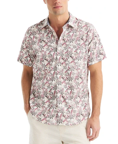 Nautica Men's Tropical-Pattern Shirt