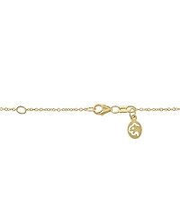 Effy Citrine (4-1/3 ct. t.w.) & Diamond (1/20 ct. t.w.) Pendant Necklace in 14k Yellow Gold, 17" + 1" extender