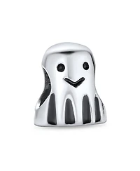 Bling Jewelry Spooky Halloween Ghost Charm Bead Sterling Silver for European Bracelet