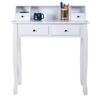 Removable Floating Organizer 2-Tier Mission Home Computer Vanity Desk