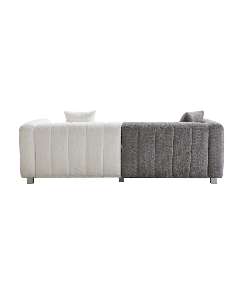 Streamdale Premium Velvet Sofa 3-Seater Loveseat with Metal Legs