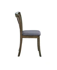 Streamdale Modern Round Dining Set (Table with 4 Chairs)