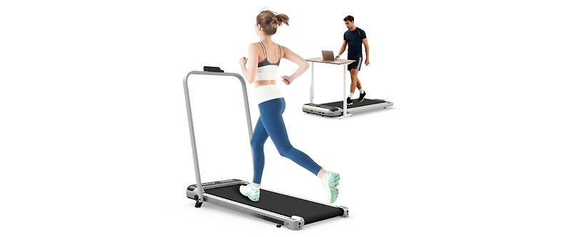 Walking Pad 300 lb Capacity, Walking Desk Treadmill for Home Office, Protable Treadmill Under Desk