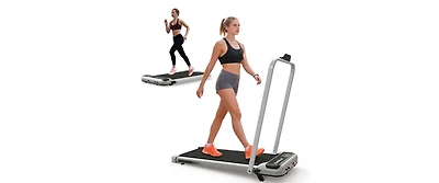 Walking Pad 300 lb Capacity, Walking Desk Treadmill for Home Office, Protable Treadmill Under Desk