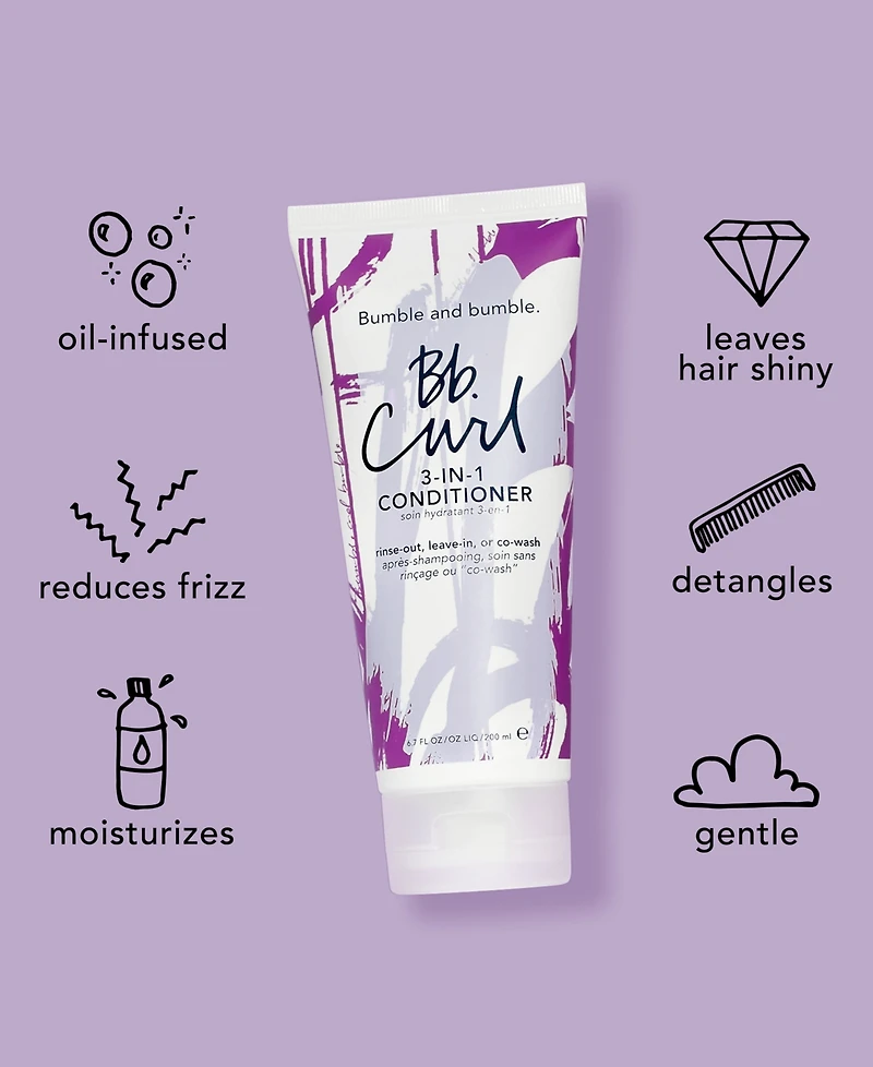 Bumble and Bumble Curl 3-in-1 Moisturizing Conditioner, 6.7 oz.