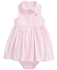 Polo Ralph Lauren Baby Girls Cotton Oxford Dress