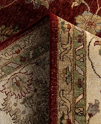 Adorn Hand Woven Rugs Indo Oushak M5908 9'1"x12'2" Area Rug