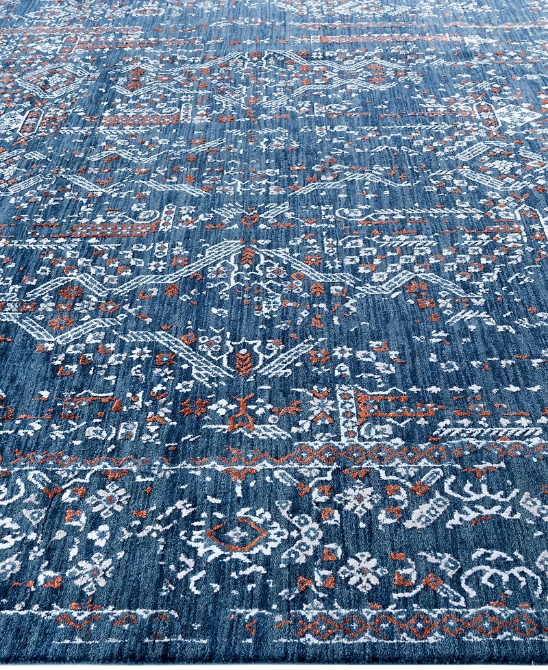 Adorn Hand Woven Rugs Indian Oak M7148 7'10"x9'8" Area Rug
