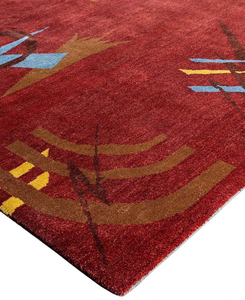 Adorn Hand Woven Rugs Indian Oak M7776 8'1"x10'1" Area Rug