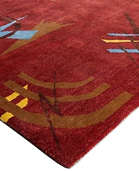 Adorn Hand Woven Rugs Indian Oak M7776 8'1"x10'1" Area Rug