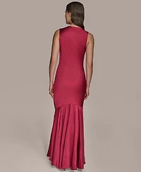 Donna Karan New York Women's Cowlneck Gown