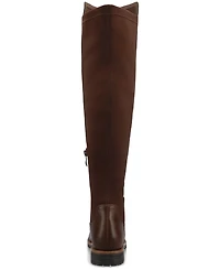 Journee Collection Women's Morrigan Elastic Stretch Round Toe Casual Boots