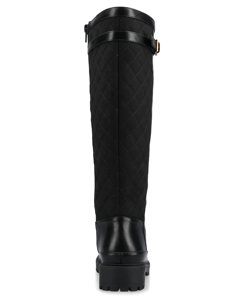 Journee Collection Women's Zemmie Round Toe Casual Boots