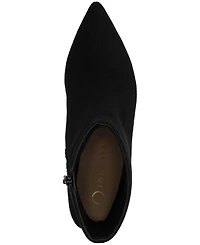Journee Collection Women's Arely Kitten Heel Pointed Toe Dress Booties
