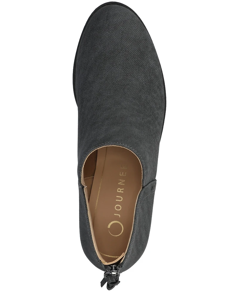 Journee Collection Women's Livvy Side Split Ankle Booties