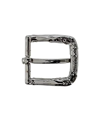 Trafalgar Men's 35mm Italian Rippled Textured Solid Brass Harness Belt Buckle