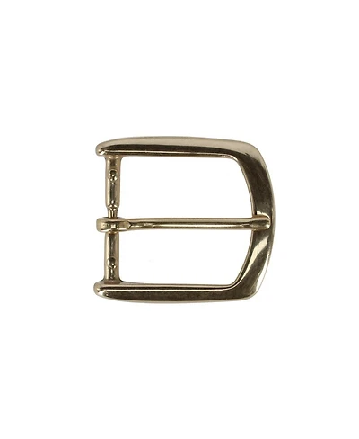 Trafalgar Men's 35mm Italian Solid Brass Rounded Edged Harness Belt Buckle