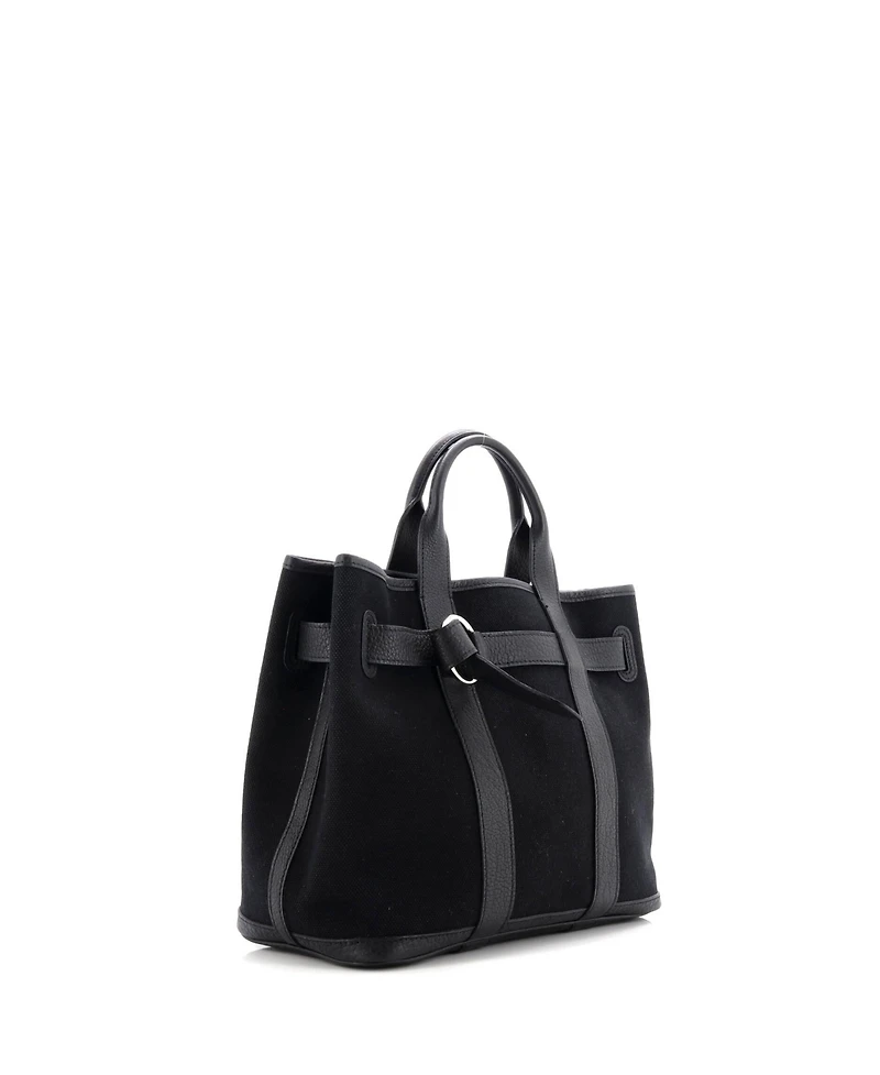 Pre-Owned Hermes Pm Ceinture Handbag Toile