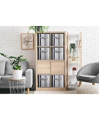 Sorbus 11 Inch Foldable Fabric Storage Cube Bin with Handles - for Organizing Pantry, Closet, Nursery, Playroom, & More