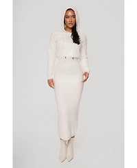 Jluxlabel Women's All In One Hoodie Dress